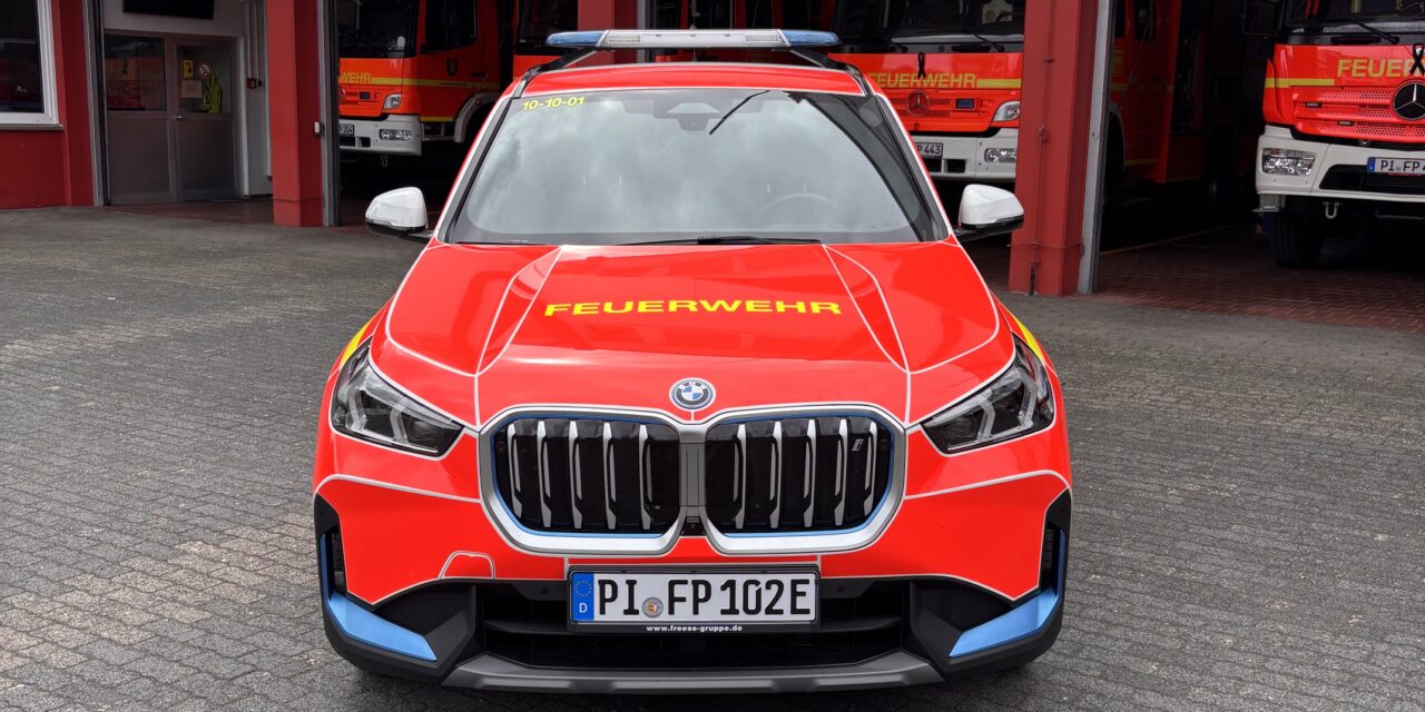 Neuer Kommandowagen in Dienst gestellt