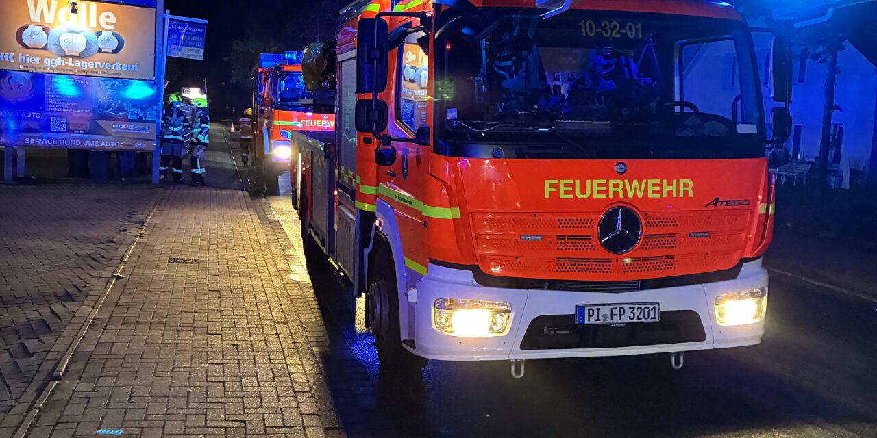 Feuer in Beherbergungsbetrieb