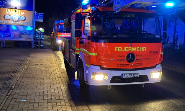 Feuer in Beherbergungsbetrieb